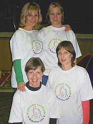 Katka Čadilová, Janka Šoupalová, Jana Trnková, Alice Liptáková Mateřské centrum Mukařov-sko